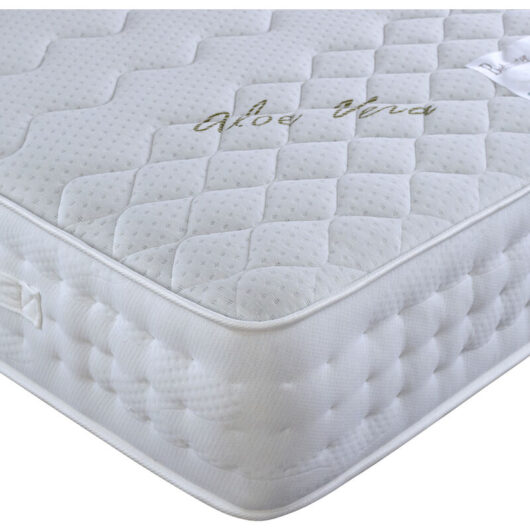 Bedmaster - Aloe Vera Pocket Sprung Memory Foam Mattress Double
