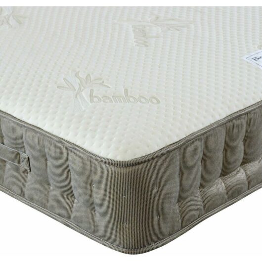 Bedmaster - Bamboo Vitality 2000 Pocket Sprung Memory Foam Mattress Super King