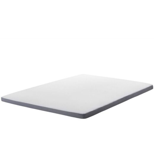 Beliani - Mattress Bed Topper Memory Foam eu King Size 160 x 200 cm 6 cm Thick Comfy