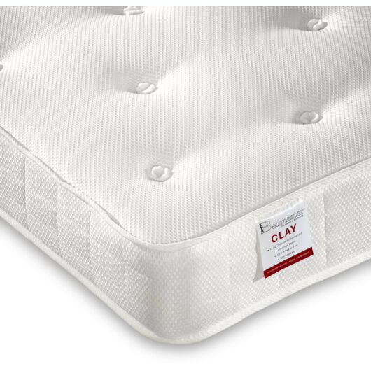 Clay Ortho Low Profile Mattress Double