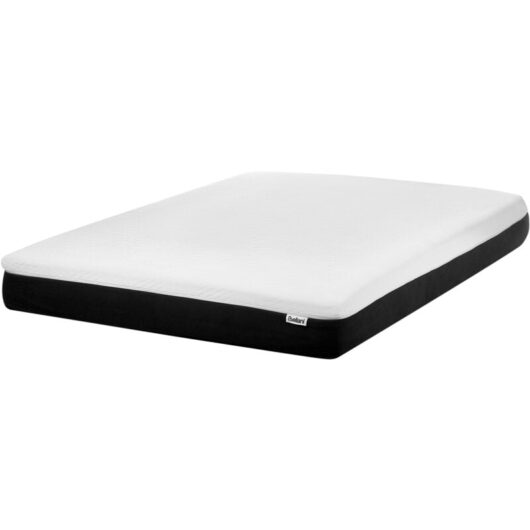 Eu Double Size Firm Latex Foam Mattress 4ft6 Polyester Removable Cover Filling Zipper Cozy