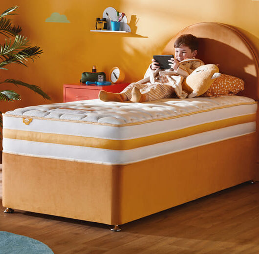 Silentnight Healthy Growth Lunar Eco Memory Miracoil Kids Mattress, Single