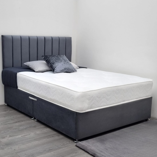Windsor 4ft Small Double Divan Bed with Mattress