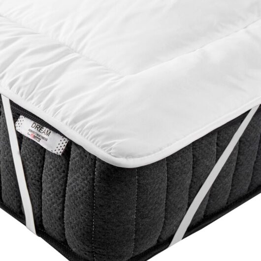 Mattress Bed Topper Microfibre eu Double Size 4ft6 Aizkorri