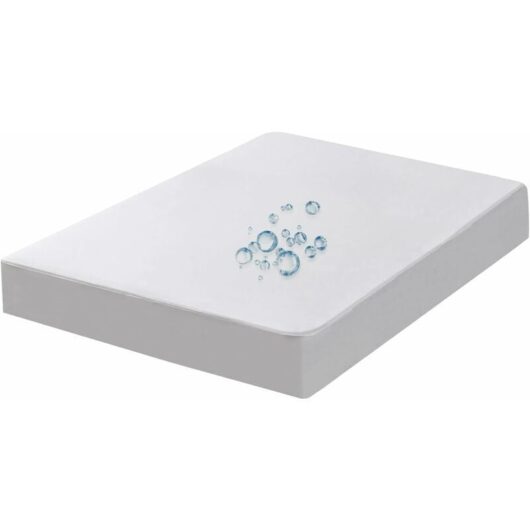 Waterproof Mattress Protector, Breathable Mattress Protector, Hypoallergenic, Anti-Mite, Anti-Bacterial, Silent, Ultra Soft, Fitted Sheet, Mattress