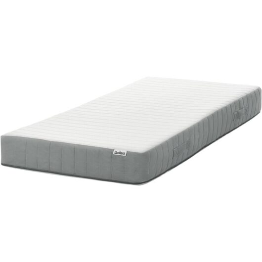 Beliani - eu Single Size Pocket Sprung Mattress with Handles Memory Foam Filling 3ft Firm Removable Cover 7-Zone Cushy