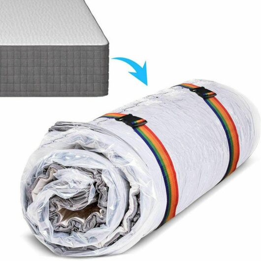 Goodforyou - Changing Pad Vacuum Bags - Mattress Storage Bags - Space Saving Vacuum Storage Bags for Extra Large Latex/Sponge Mattress (Size: 130 x