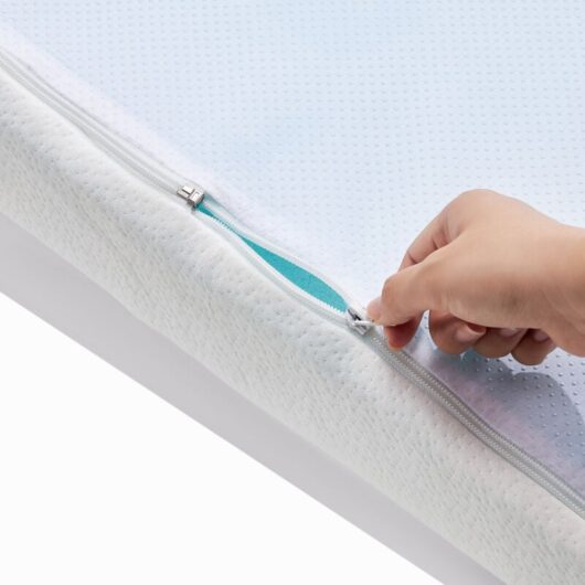 Mophorn - Mattress Topper, Queen Size, 76.2mm Thickness Memory Foam Pad, Cooling Gel Infusion, Washable Casing, Compressed for Quick Setup,
