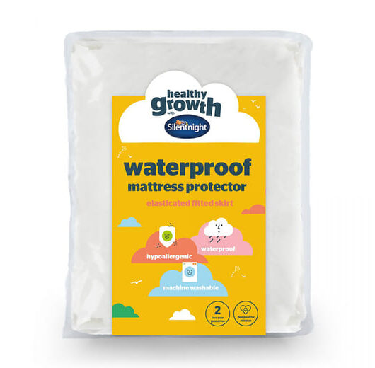 Silentnight Healthy Growth Waterproof Mattress Protector, Single