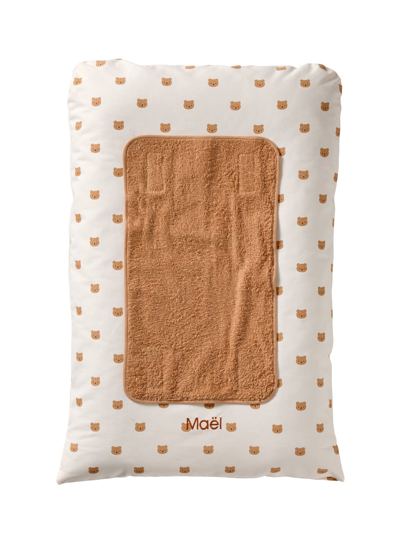 Cover for Changing Mattress, Hanoi printed beige