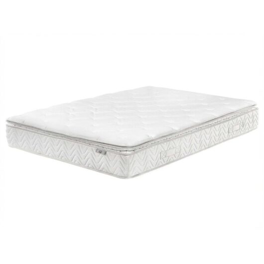 Beliani - Modern eu King Size Mattress 5ft3 Pocket Spring 5 Zone Medium Luxus