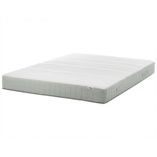 Beliani - eu Double Size Pocket Sprung Mattress with Handles 4ft6 Hard Firm Removable Cover 7-Zone Roomy