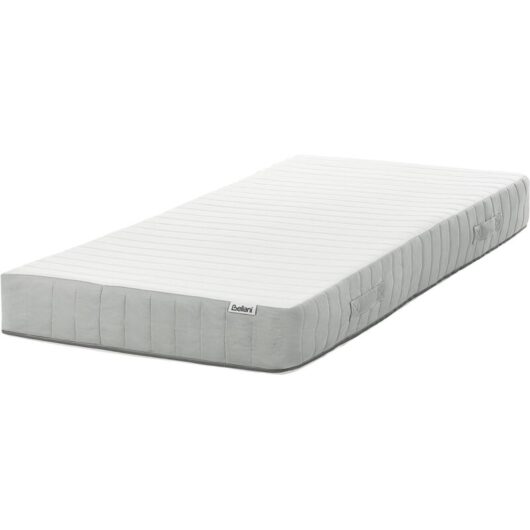 Beliani - eu Single Size Pocket Sprung Mattress with Handles 3ft Medium Firm Removable Cover 7-Zone Roomy