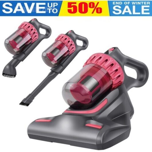 Briefness - Mattress Dust Mite Vacuum Cleaner for Bed Sofa and Upholstery Cleaning Machine