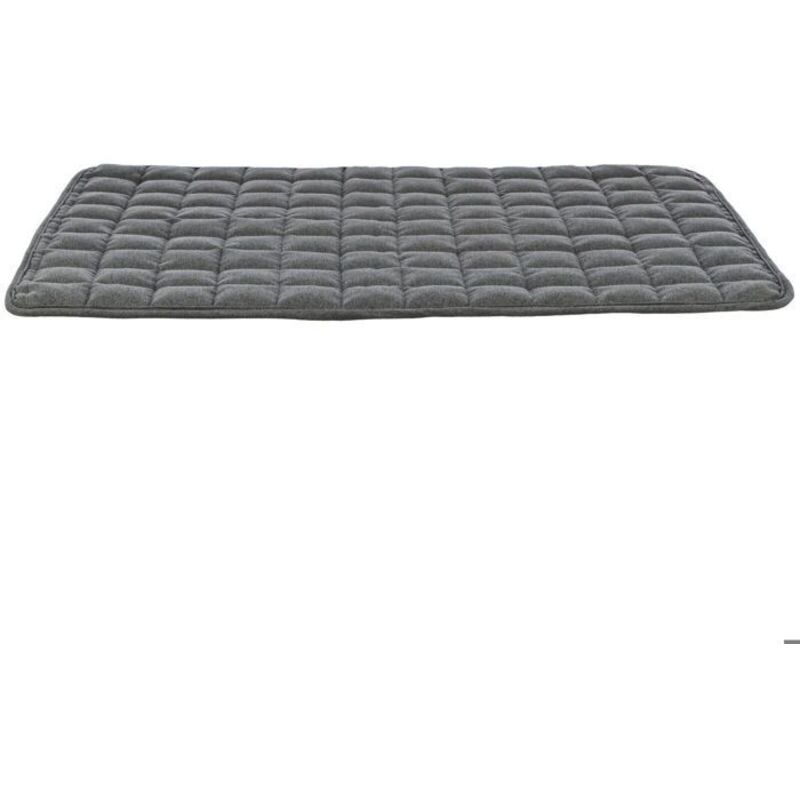 Dog mattress - TRIXIE - Caliente - 100×70 cm - Gray - Square