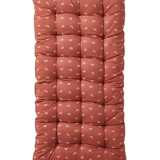 Floor Mattress, Rainbow terracotta