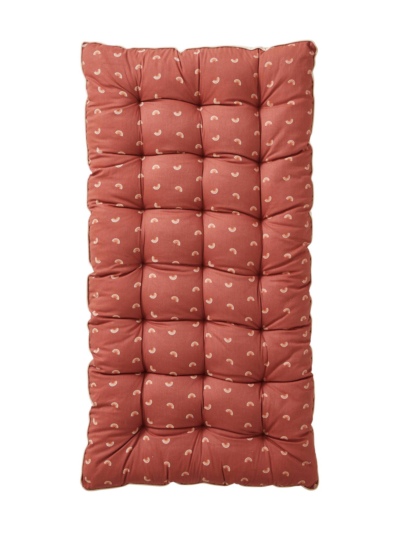 Floor Mattress, Rainbow terracotta