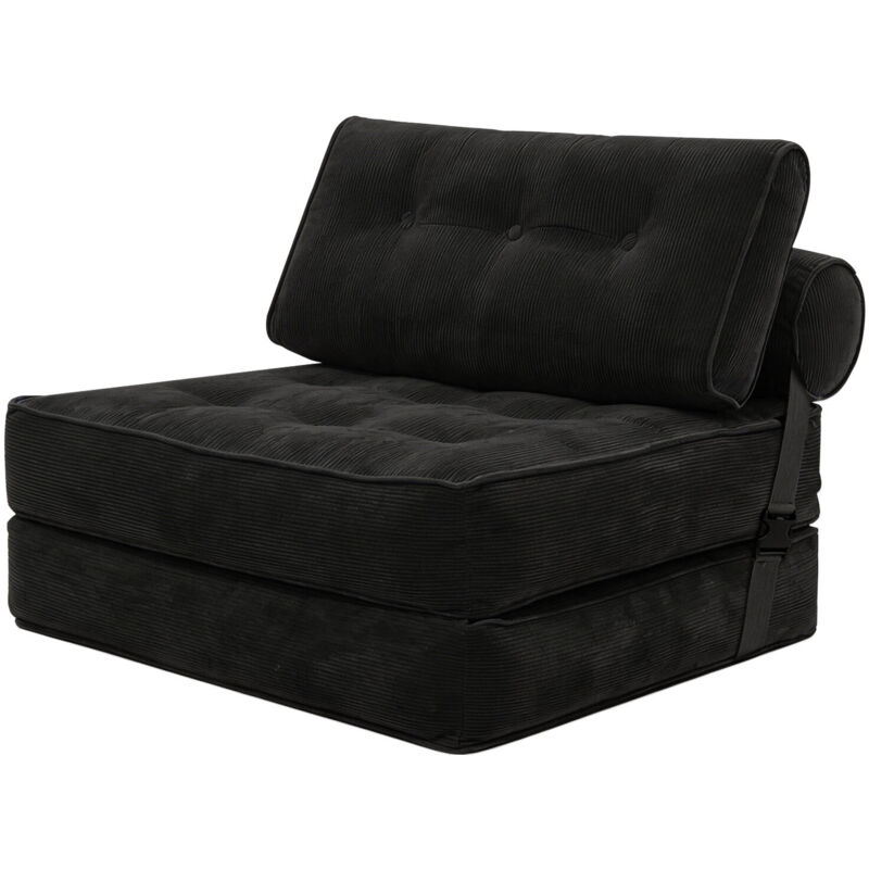 Levede Sofa Bed Convertible Foldable Floor Mattress with Head Lumbar Pillow