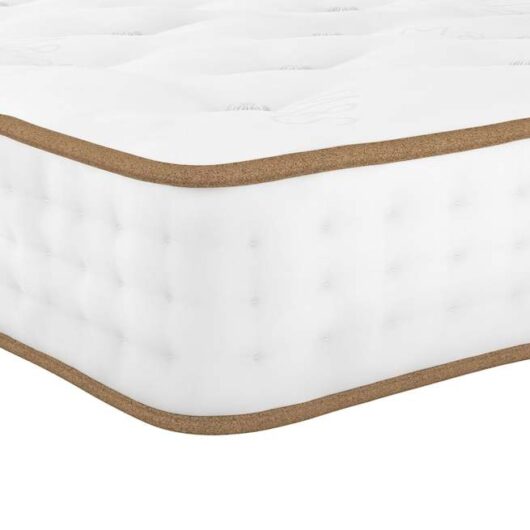 M&S 1500 British Wool Pocket Spring Medium Mattress White