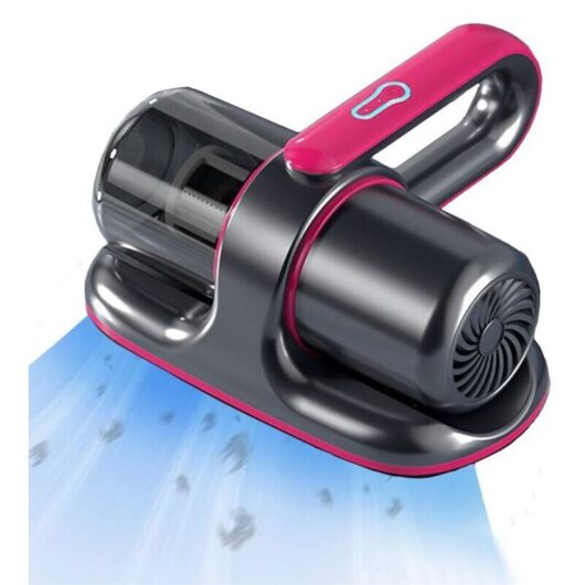 Mattress Vacuum Cleaner, Anti-Dust Mite Vacuum Cleaner with UV Light, 100W Handheld Mattress Vacuum Cleaner with HEPA Filter that Destroys 99.99% of