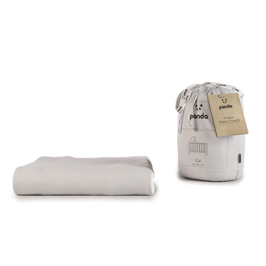 Panda Mattress Protector - Cot