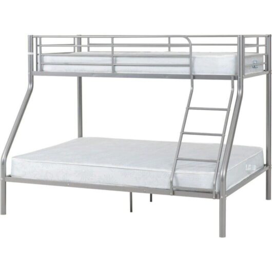 Seconique - Tandi Triple Sleeper Bunk Bed - L147 x W200 x H154 cm - Silver