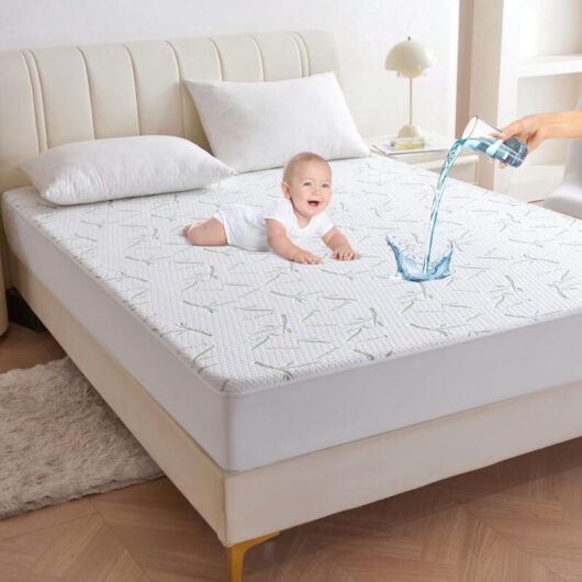 Waterproof Mattress Cover 90x200x30 cm - Breathable, Soft 3D Fabric - Machine Washable - Leak-Proof Mattress Protector