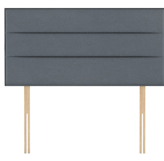 Beckett Upholstered Headboard, Cream, Single