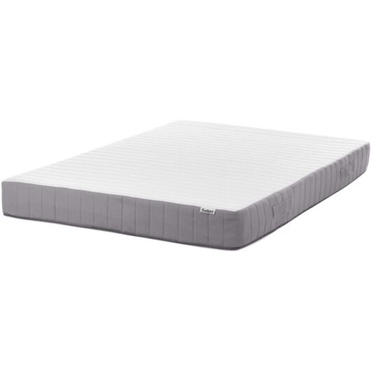 Beliani - eu Double Size Pocket Sprung Mattress with Handles Cooling Memory Foam Filling 4ft6 Medium Firm Removable Cover 7-Zone Fluffy