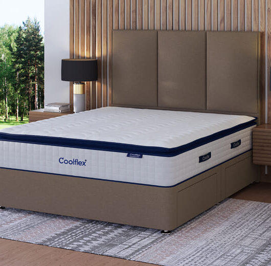 Coolflex Premium Memory Hybrid Mattress, King Size
