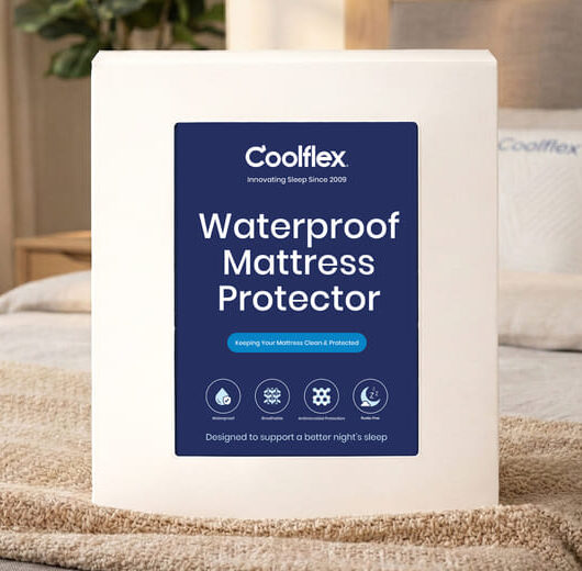 Coolflex Waterproof Mattress Protector, King Size