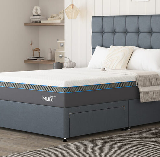 MLILY? Glacier 2800 Cool Gel Hybrid Mattress, King Size