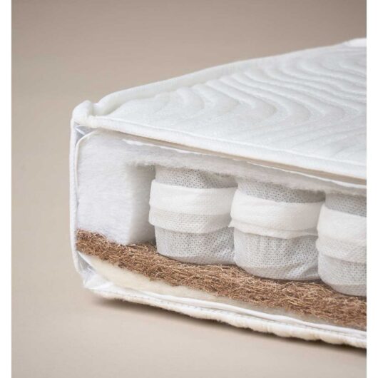 OBABY Moisture Management Dual Core Mattress - 140 X 70Cm