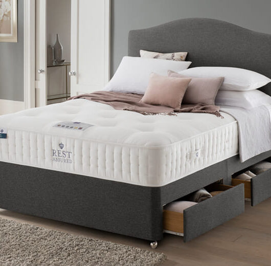 Rest Assured Northington 2000 Pocket Natural Mattress, Super King