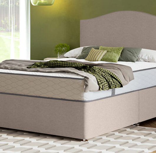 Sealy Ortho Plus Essential Mattress + Premium Divan Bed, Teal, 4 Drawer, King Size