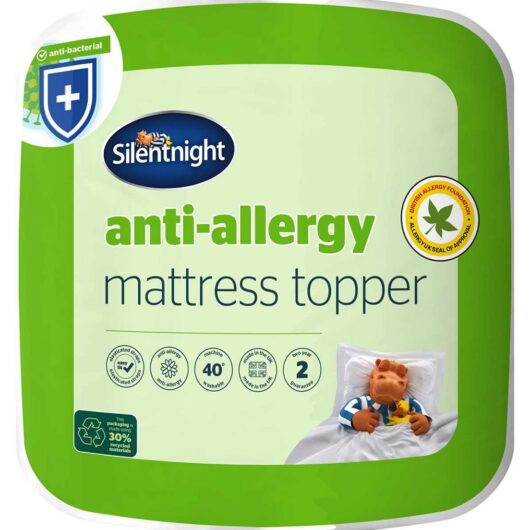 Silentnight Anti Allergy Mattress Topper - Double