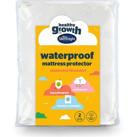 Silentnight Healthy Growth Waterproof Mattress Protector Single