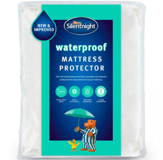 Silentnight Waterproof Mattress Protector, Single