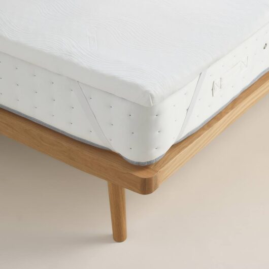 Sleep Solutions Memory Foam Contour 4cm Mattress Topper White