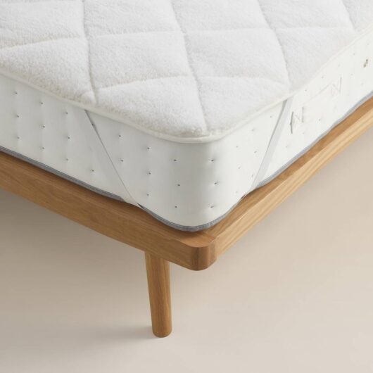 Sleep Solutions Teddy Fleece Mattress Topper White