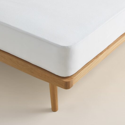Sleep Solutions Terry Waterproof Extra Deep Mattress Protector White
