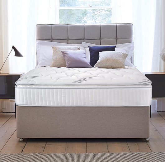 Sleepeezee Lasting Memory 1200 Pillow Top Mattress, King Size