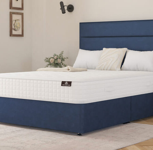 Spring King Wool Luxury Pocket Mattress, King Size