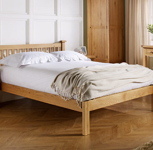 Woburn Oak Bed, King Size